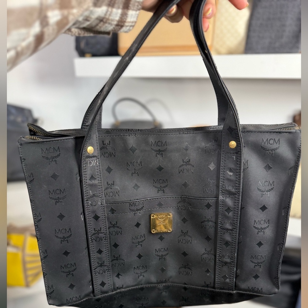MCM Black Tote